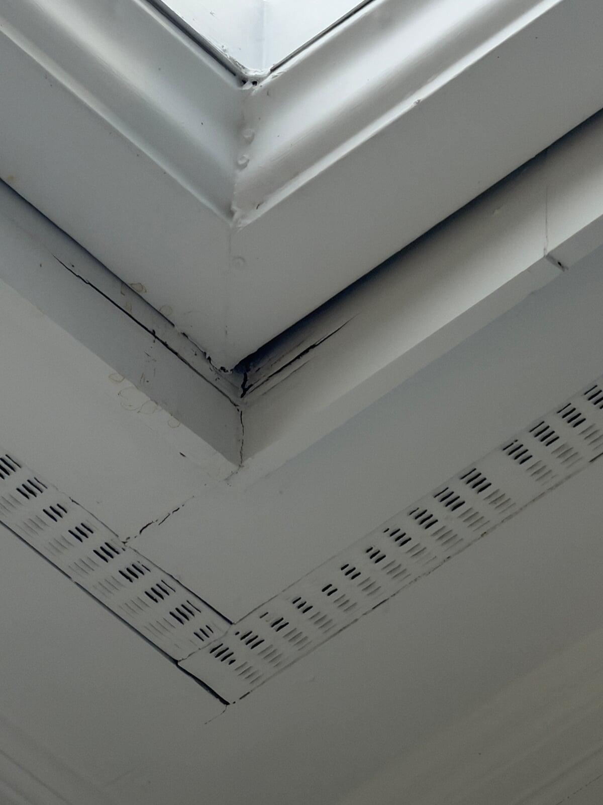 Gutter with rotted fasica board